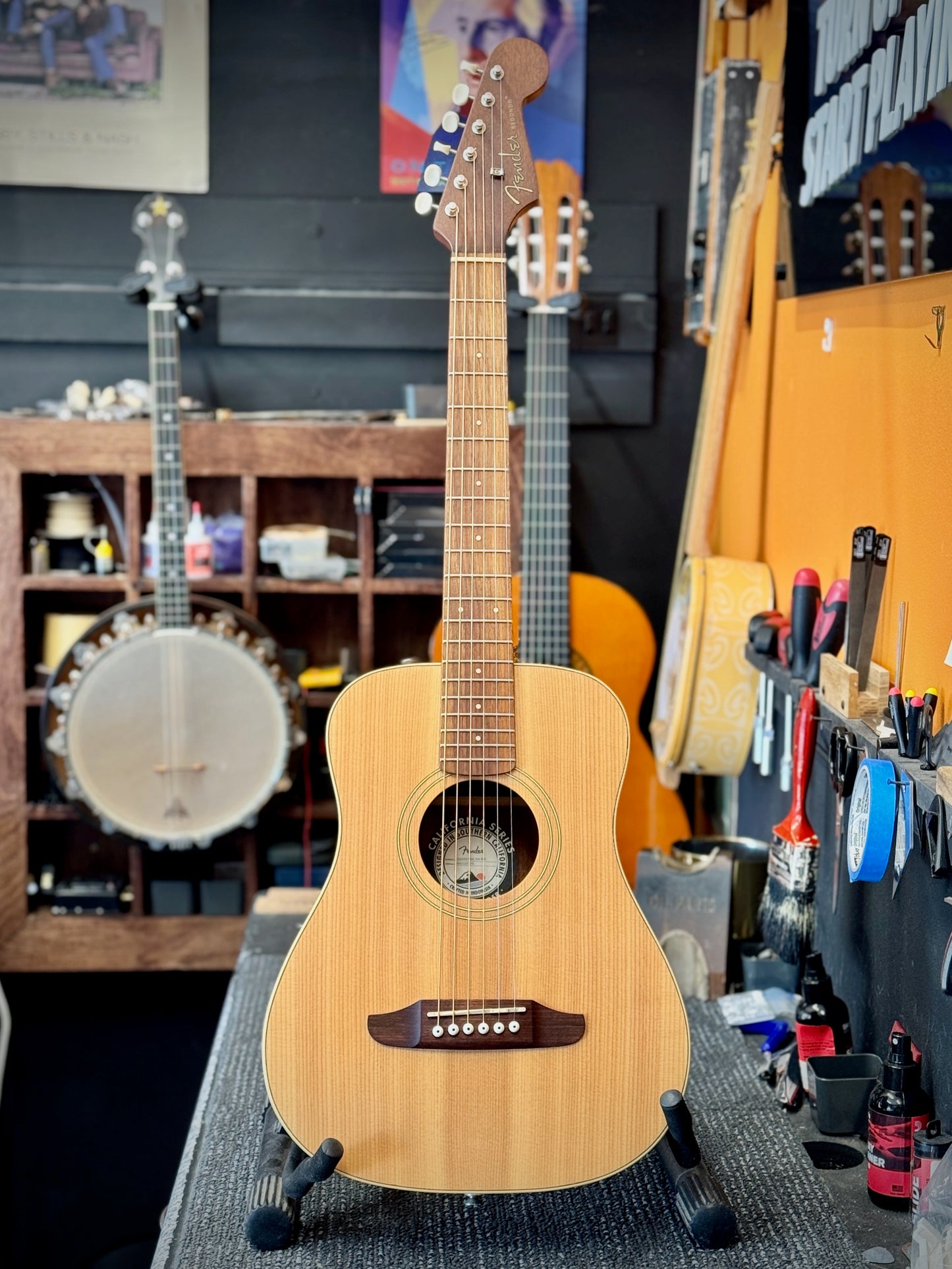 Fender Rodondo Mini Acoustic Guitar (Pre Owned)