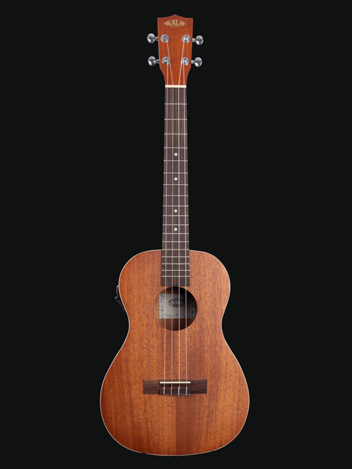 Kala Satin Mahogany Ukulele with Kala Gig Bag - BARITONE