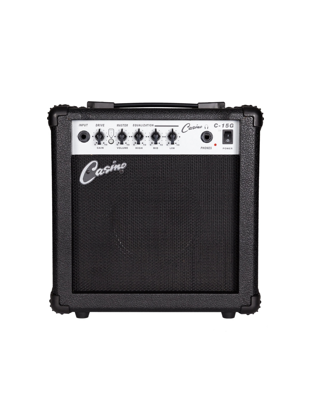Casino Electric Guitar and Amplifier Pack - BLACK - LEFT HANDED