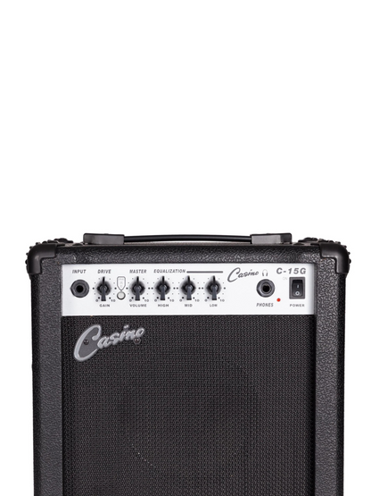 Casino Electric Guitar and Amplifier Pack - BLACK
