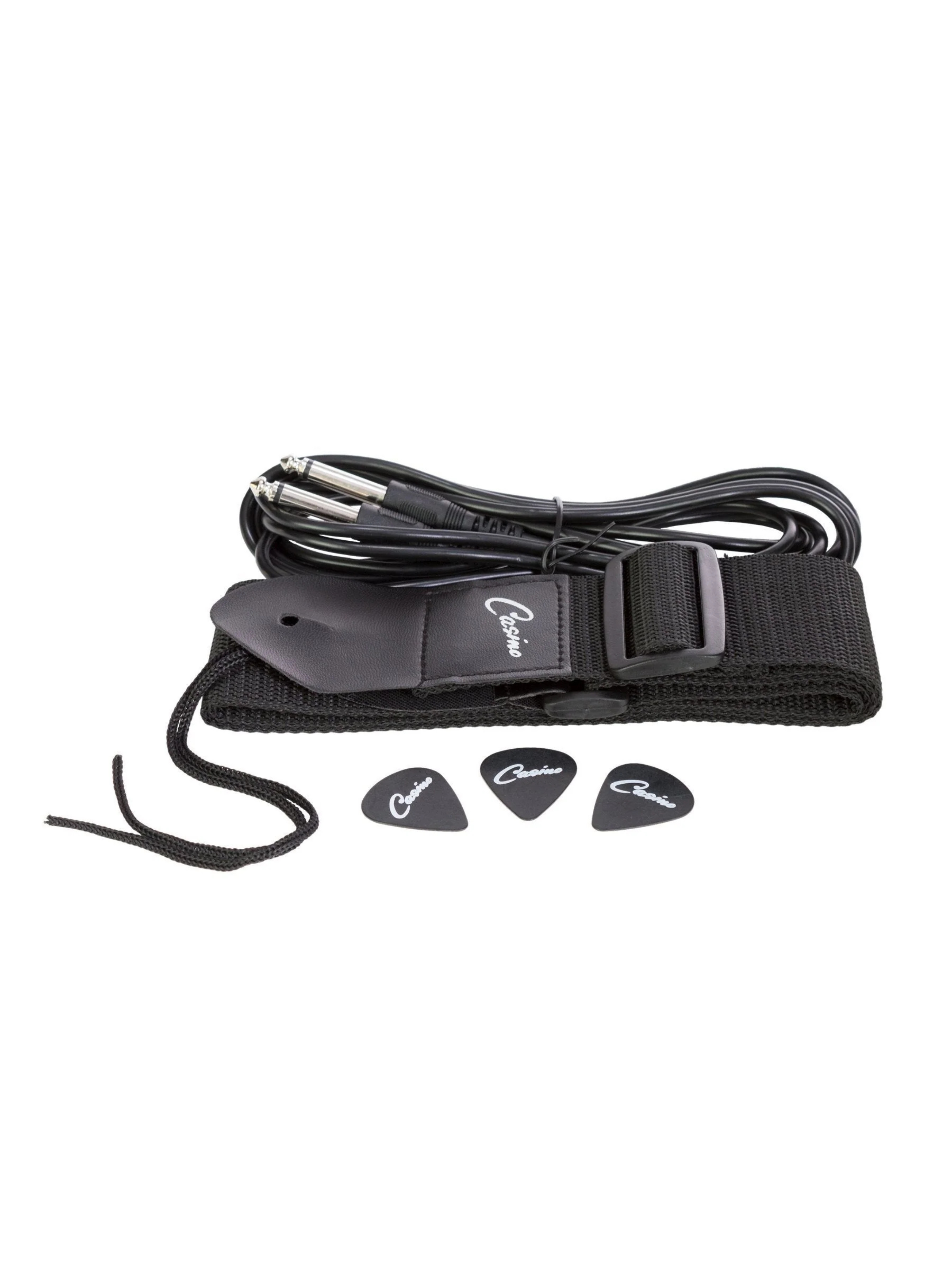 Casino Electric Guitar and Amplifier Pack - BLACK - LEFT HANDED