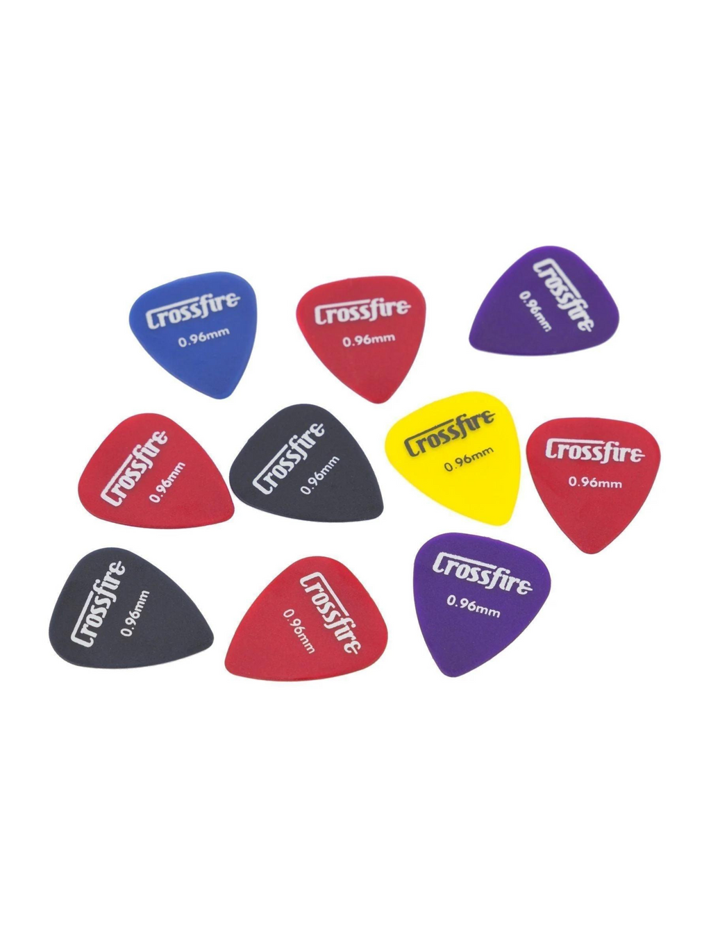 Crossfire Guitar Picks - 10 PACK - VARIOUS GAUGES