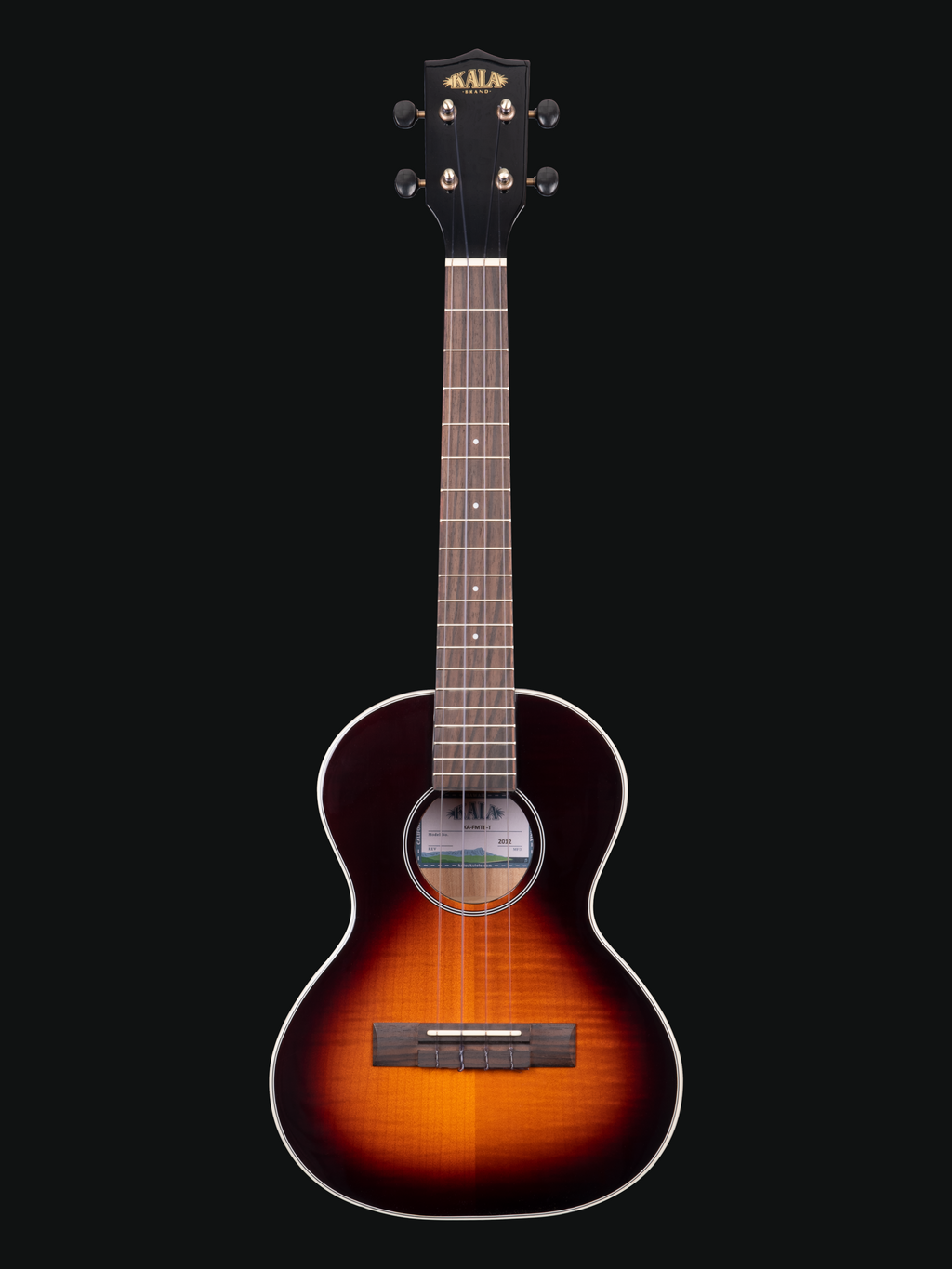 Kala Gloss Flame Maple Ukulele - TENOR SIZE