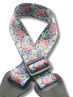 DSL Weaving POLY-PAIS-PURPLE Ukulele Strap