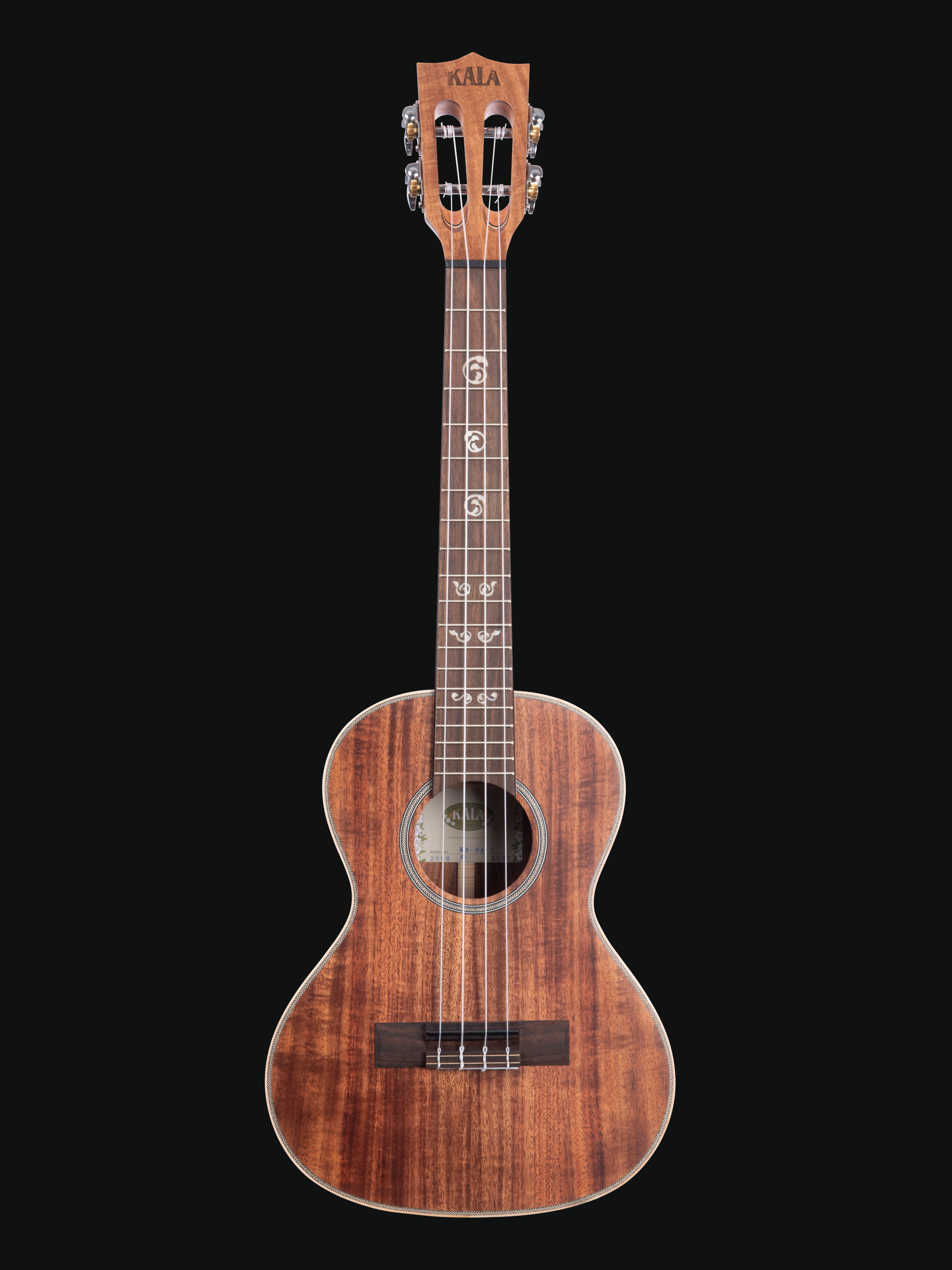 Kala All Solid Acacia Ukulele with Gig Bag - TENOR SIZE