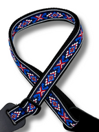 DSL Weaving POLY-TOTEM-BLUE Ukulele Strap