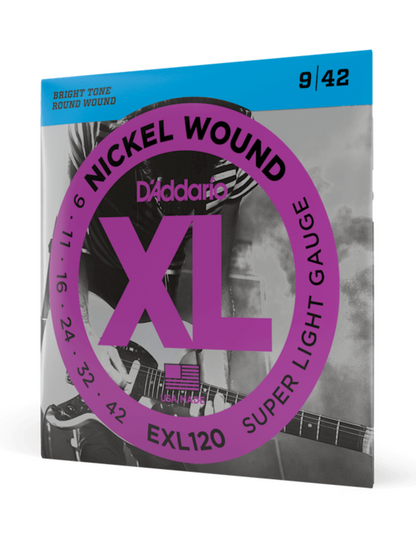 D'Addario XL Electric Guitar Strings