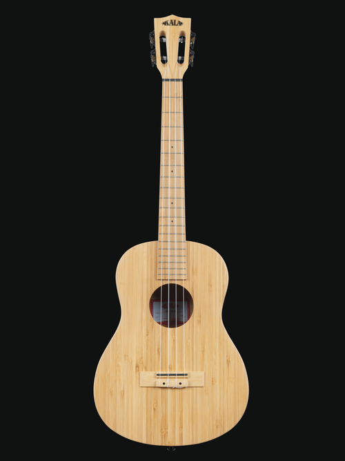 Kala Bamboo Baritone Ukulele with Kala Gig Bag - BARITONE SIZE