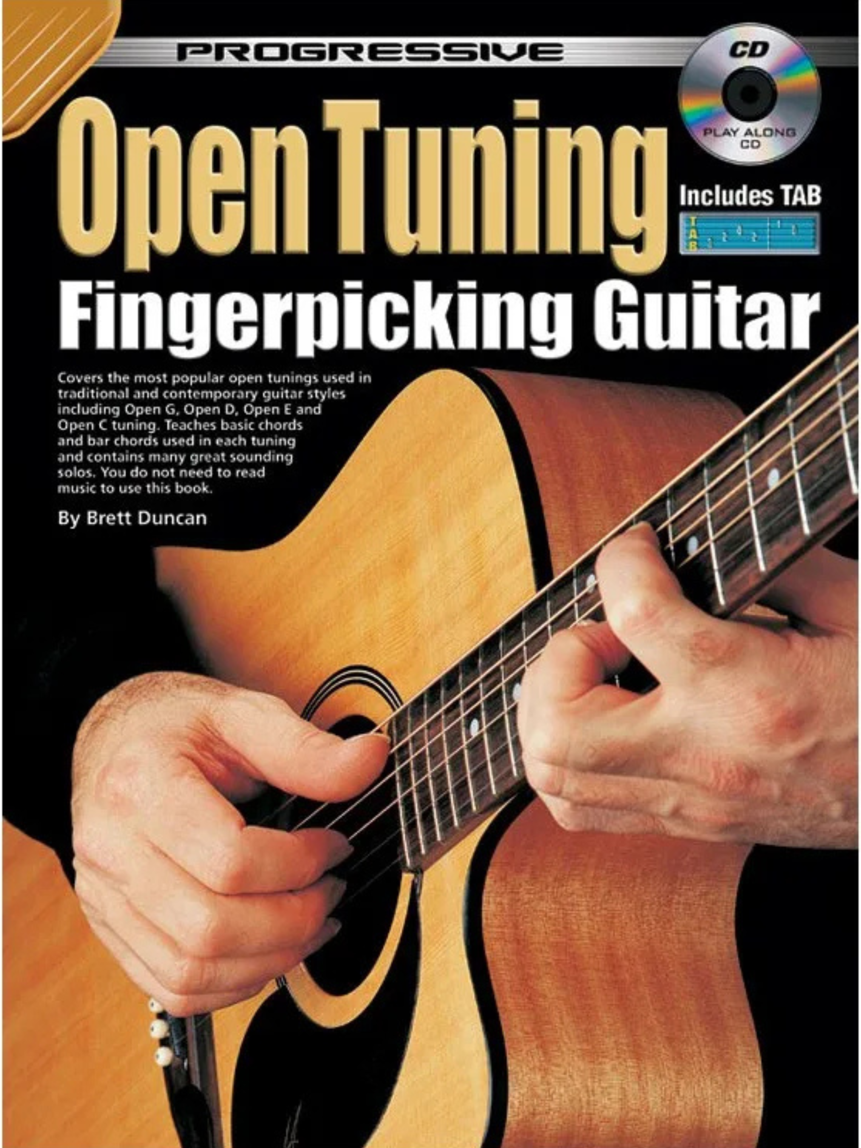 Progressive Open Tuning Fingerpicking Guitar