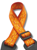 DSL Weaving POLY-SW-ORANGE Ukulele Strap