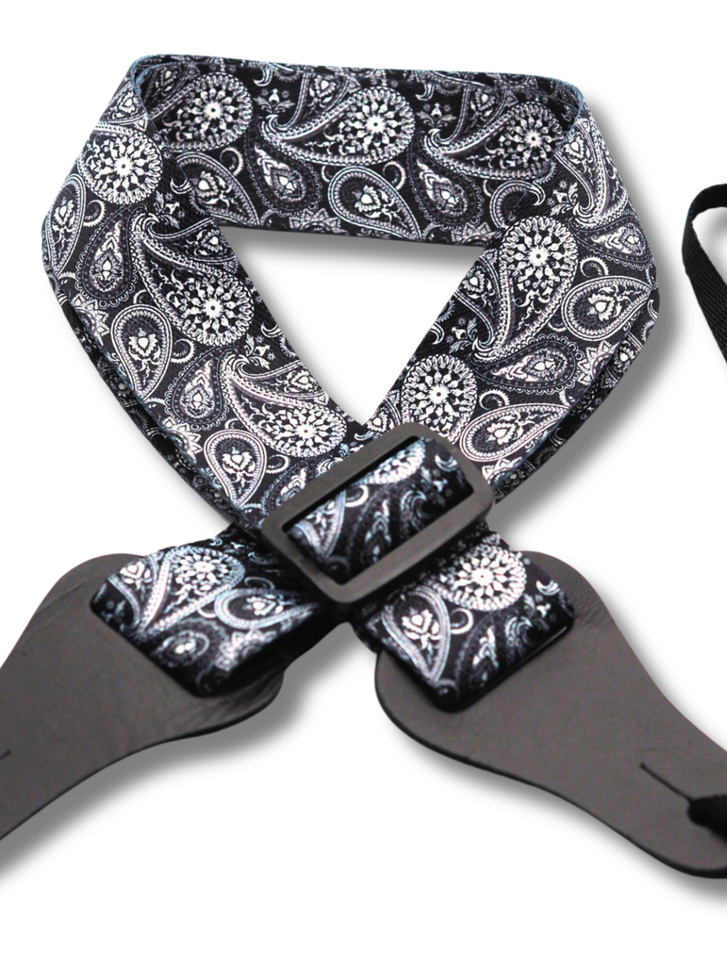 DSL Weaving POLY-PAIS-BLACK Ukulele Strap