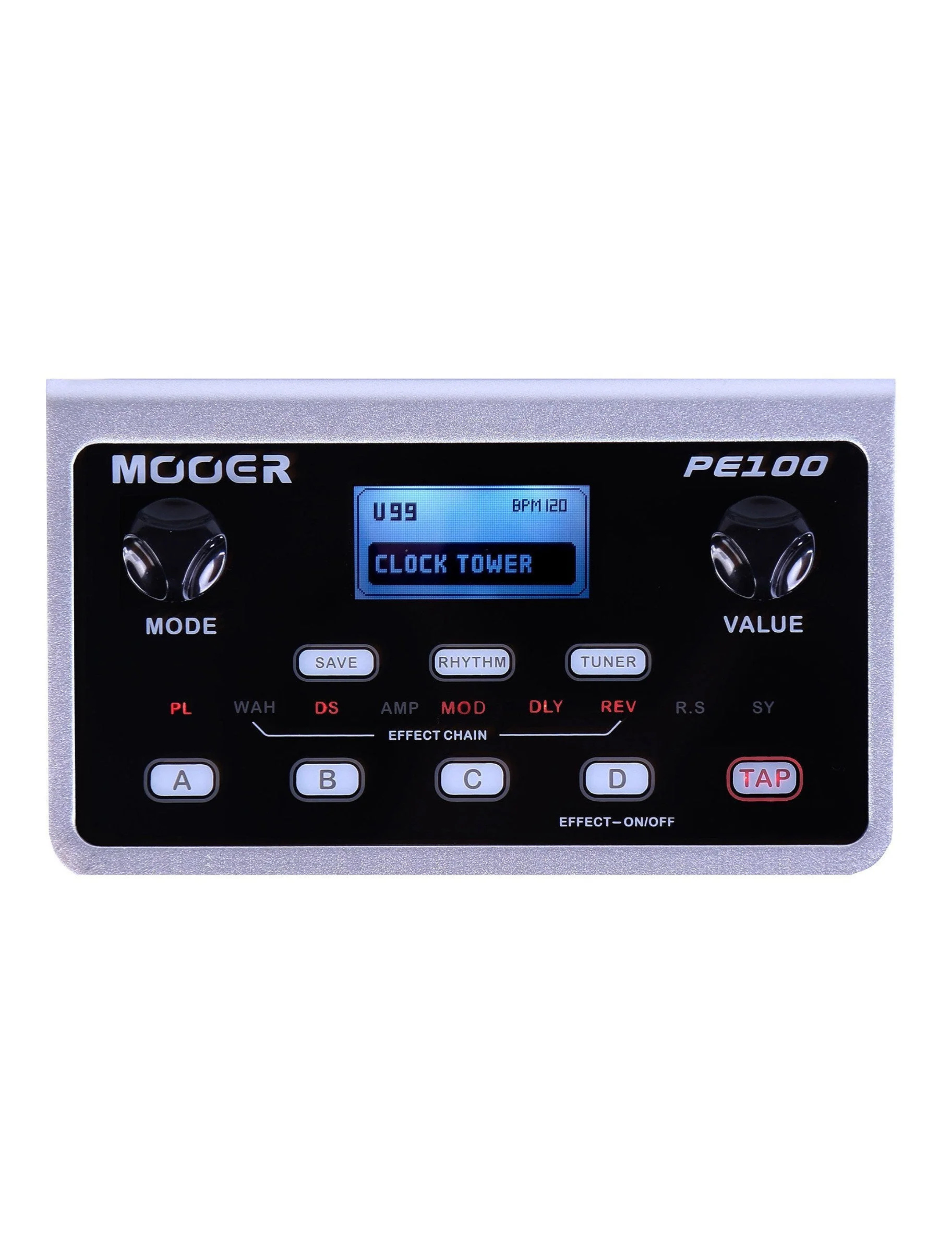 Mooer PE100 Portable Guitar Multi Effects Processor