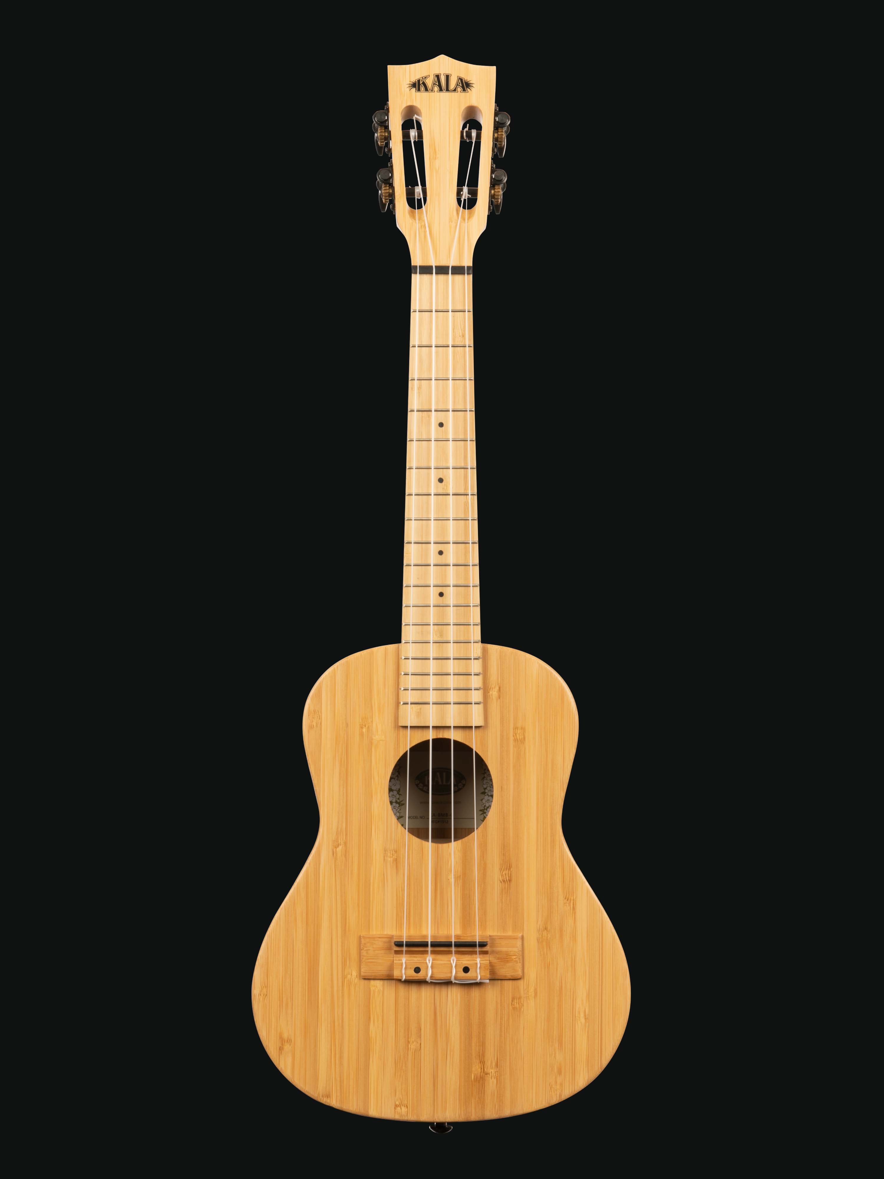 Kala Bamboo Ukulele with Kala Gig Bag - CONCERT SIZE