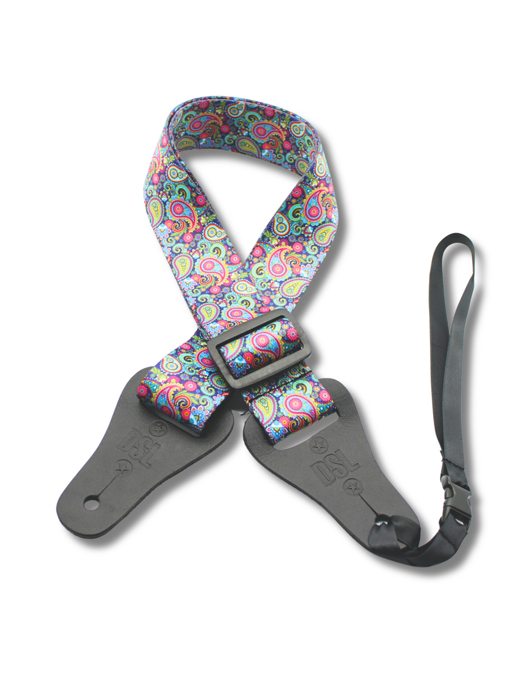 DSL Weaving POLY-PAIS-PURPLE Ukulele Strap