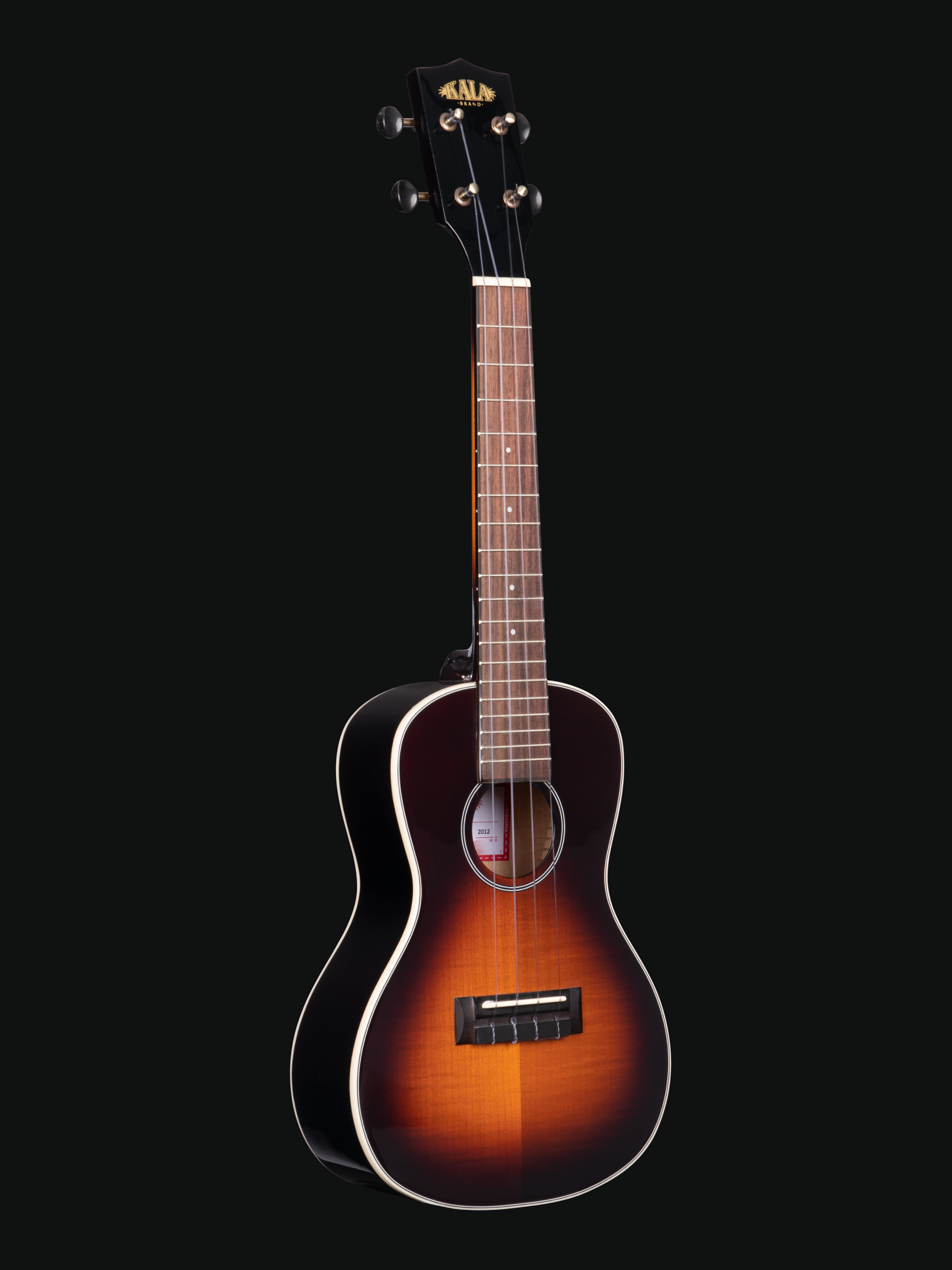 Kala Gloss Flame Maple Ukulele - CONCERT SIZE