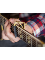 Shubb Capo for Steel String Guitar - BRASS