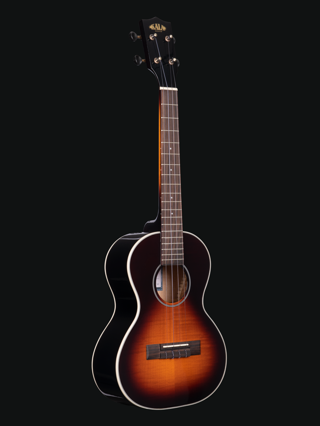 Kala Gloss Flame Maple Ukulele - TENOR SIZE