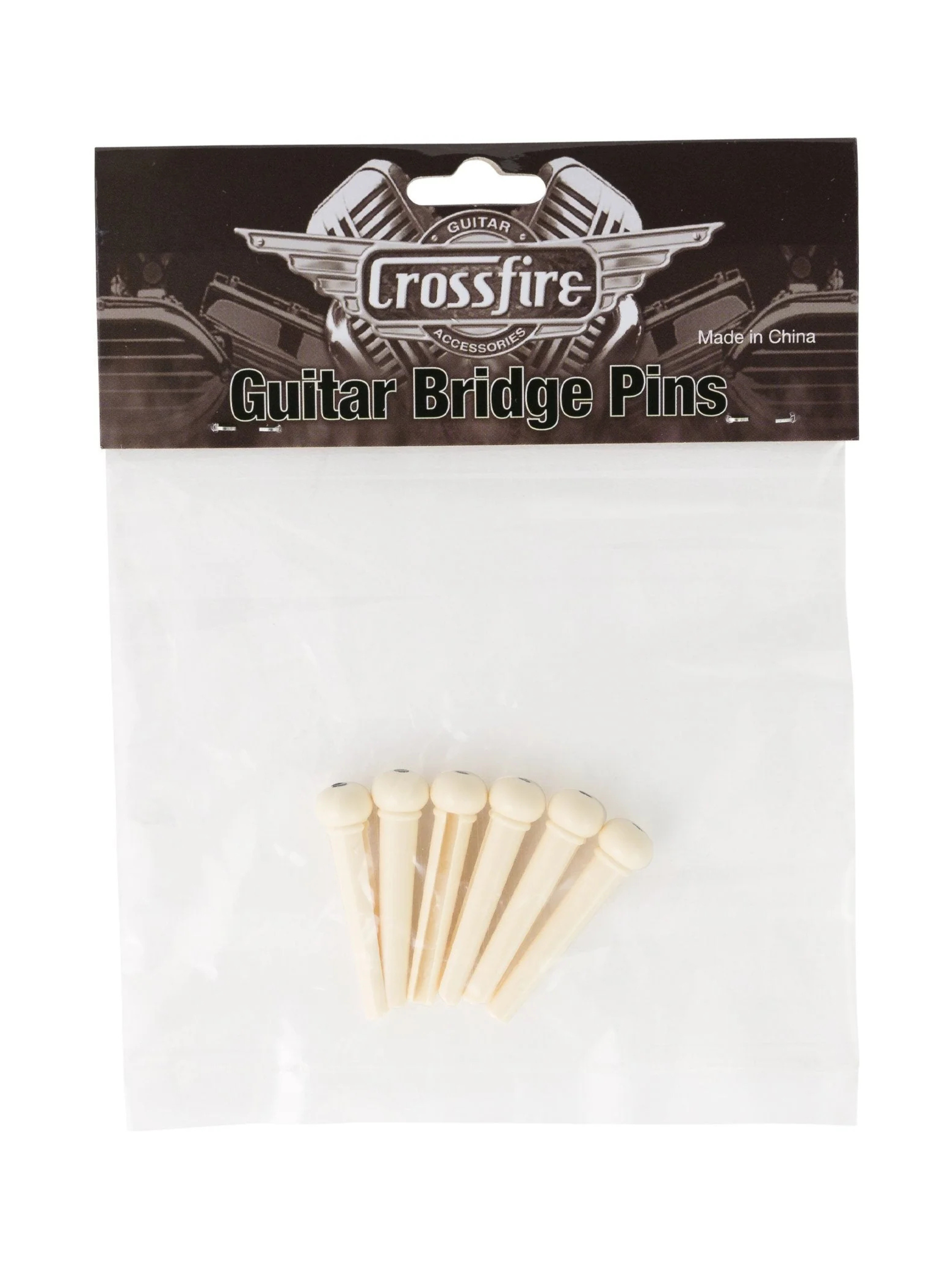 Crossfire Acoustic Guitar Bridge Pins - Various Colours Available