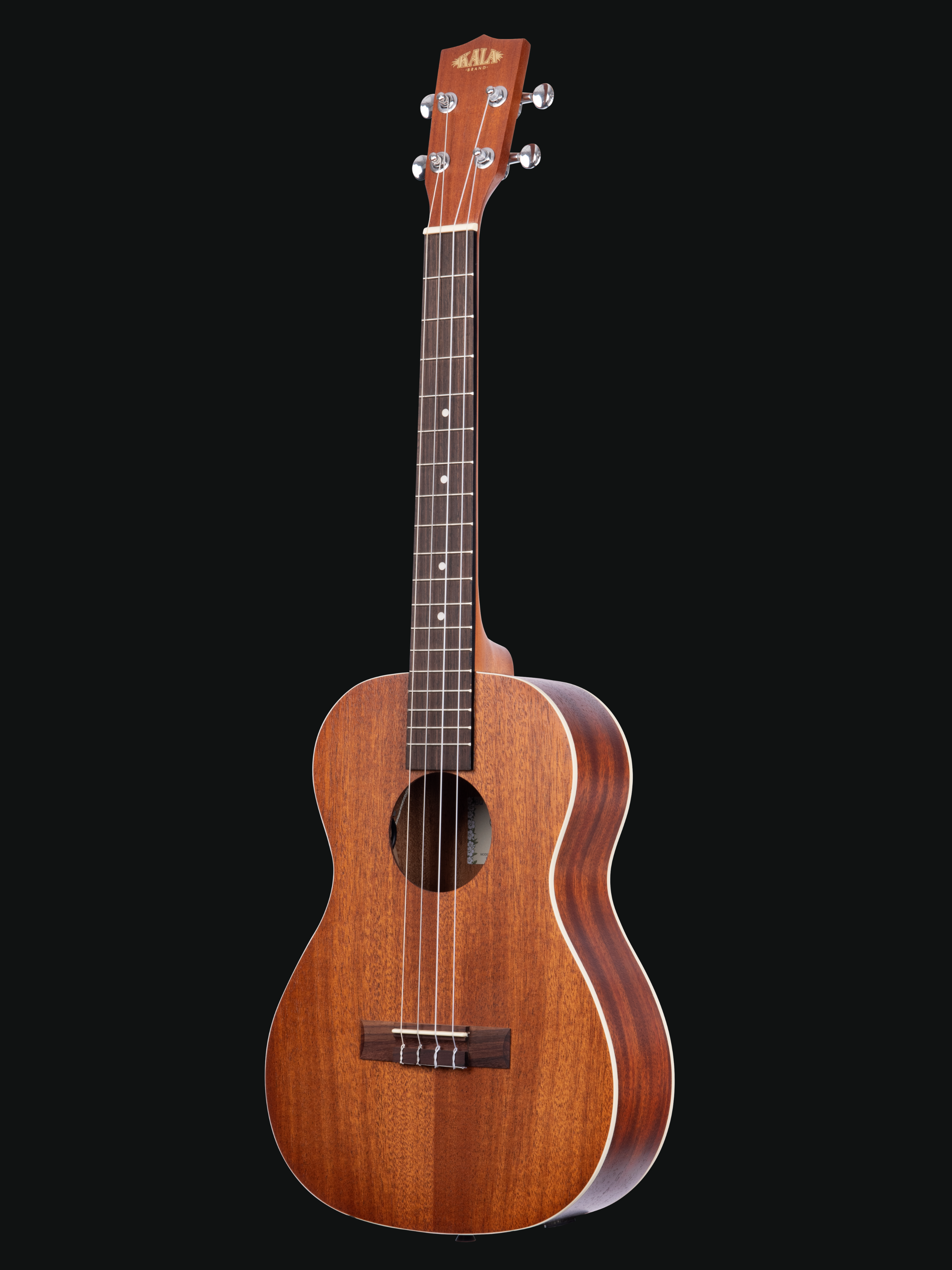 Kala Satin Mahogany Ukulele with Kala Gig Bag - BARITONE