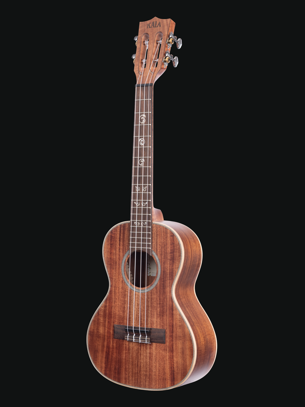 Kala All Solid Acacia Ukulele with Gig Bag - TENOR SIZE