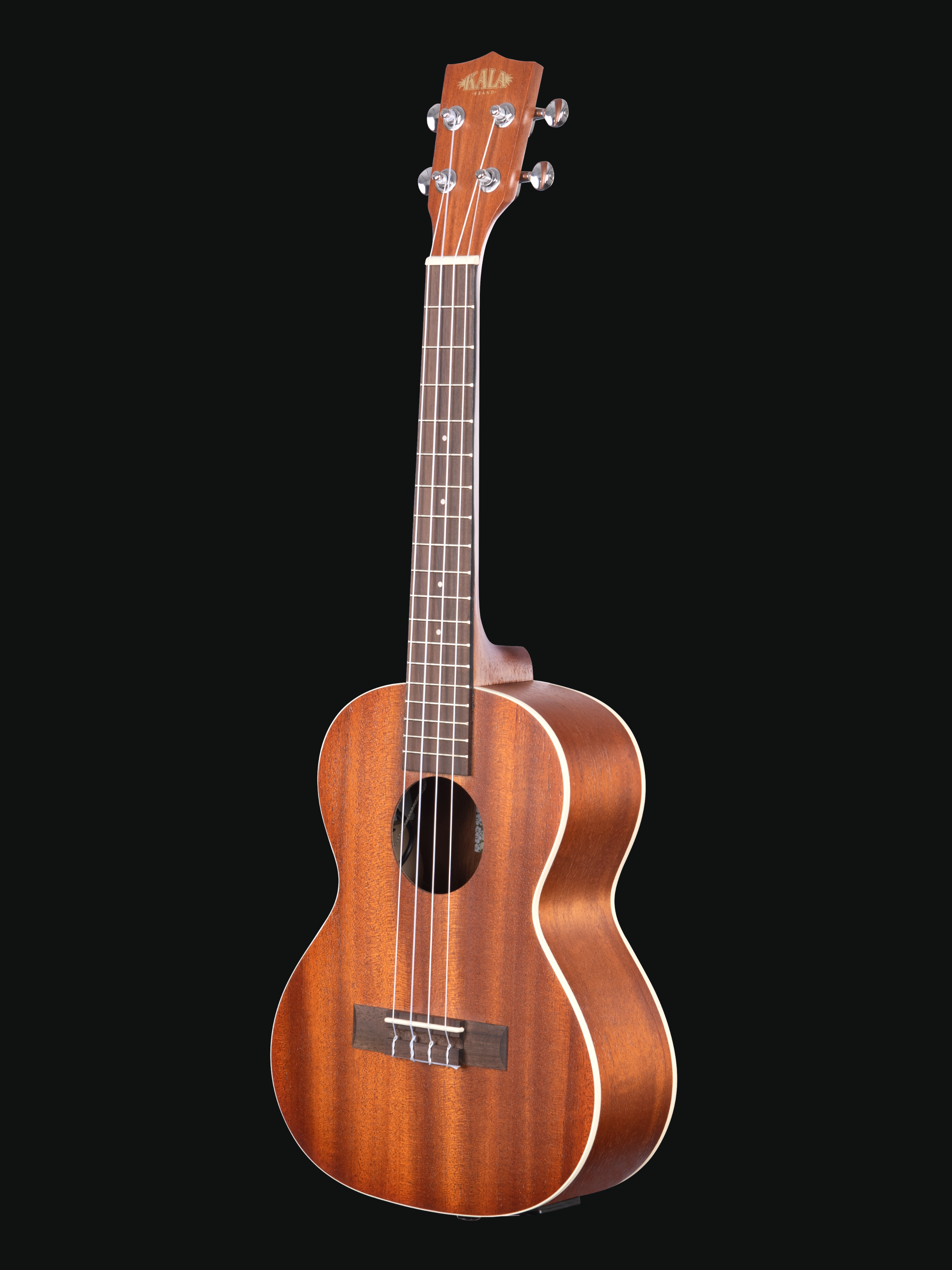 Kala Satin Mahogany Ukulele with Pickup and Gig Bag - TENOR SIZE