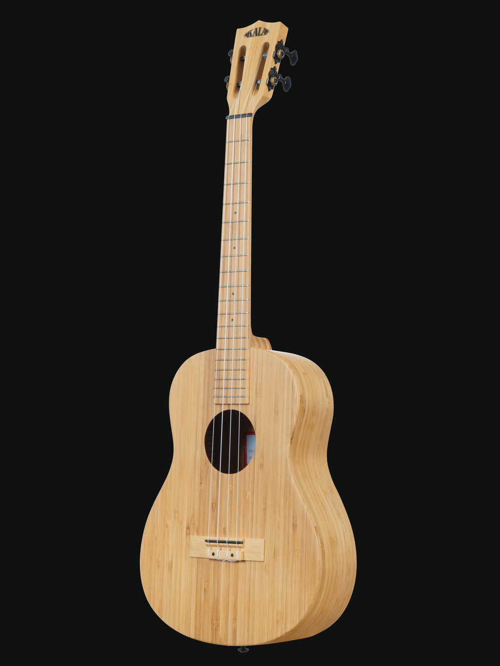 Kala Bamboo Ukulele with Kala Gig Bag - BARITONE SIZE