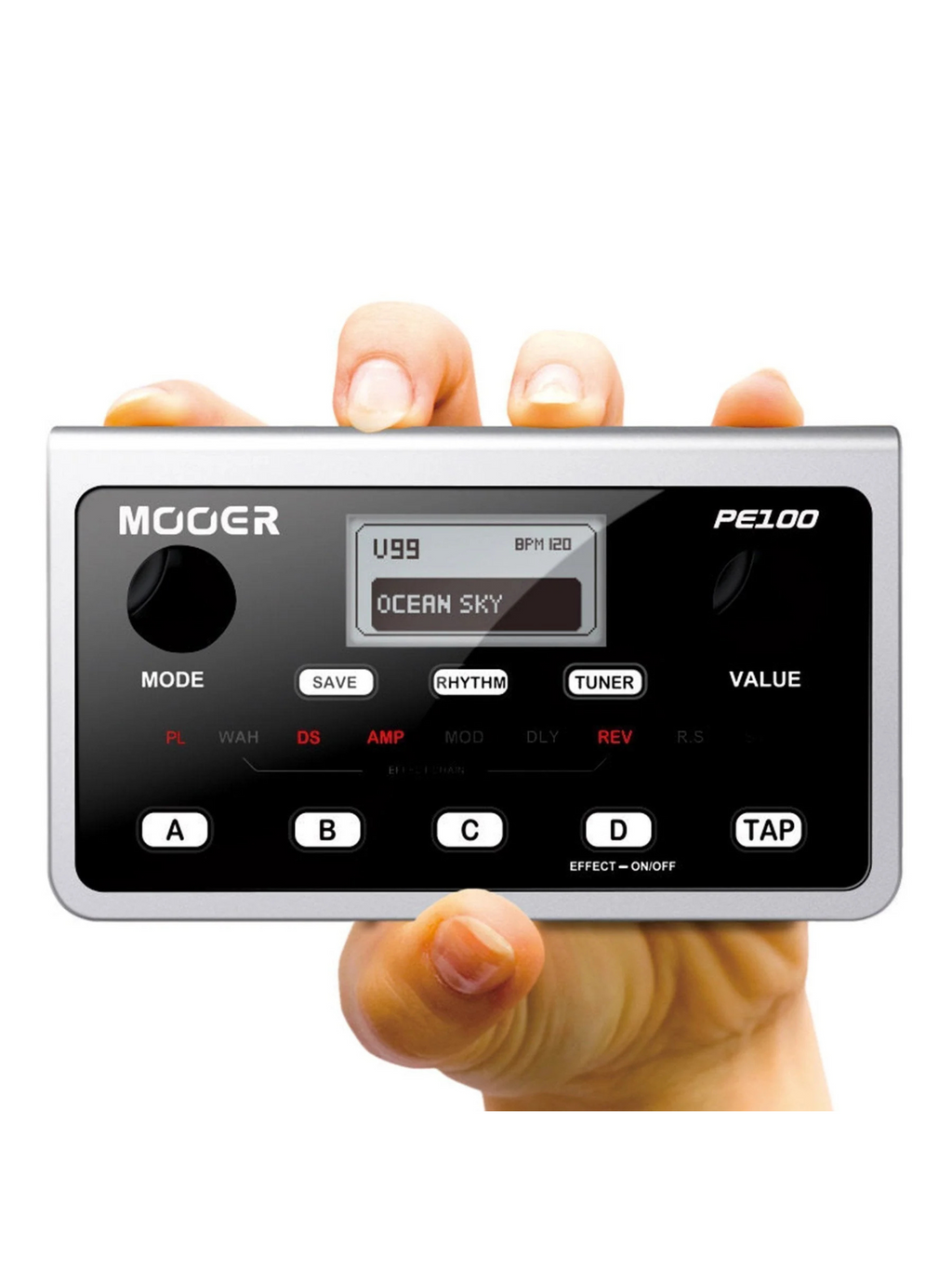 Mooer PE100 Portable Guitar Multi Effects Processor