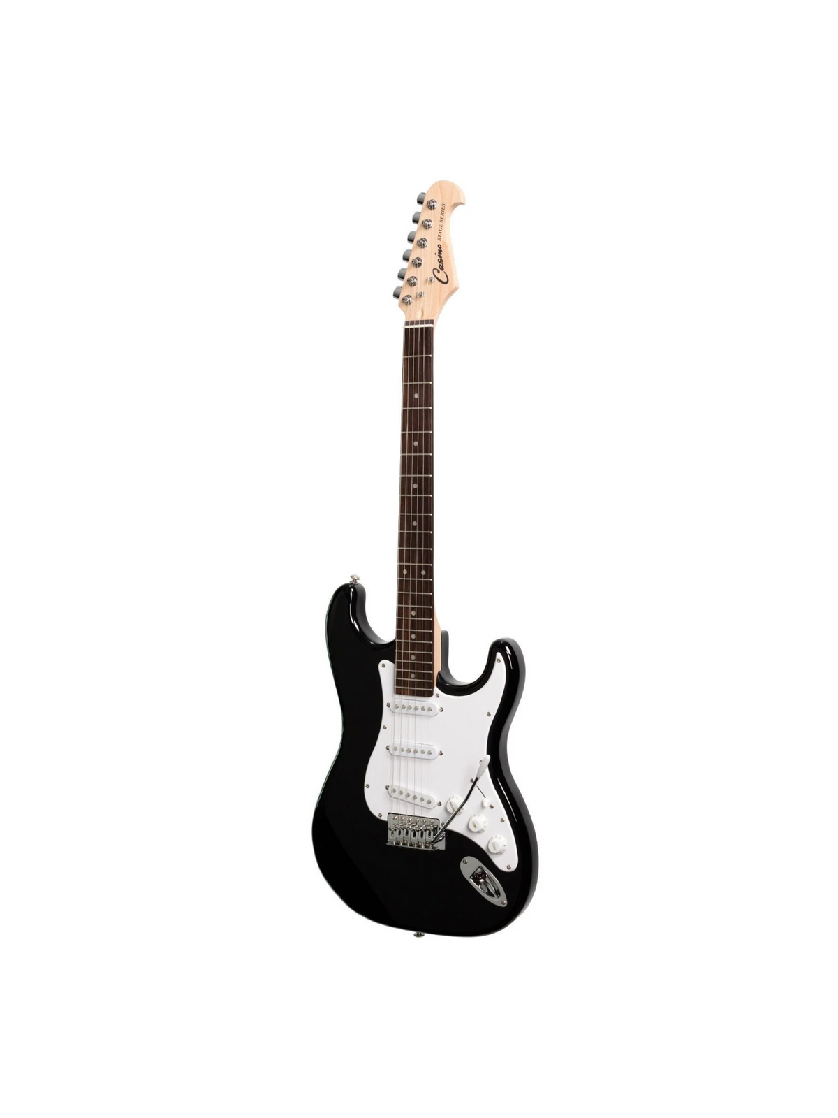 Casino Electric Guitar and Amplifier Pack - BLACK - LEFT HANDED