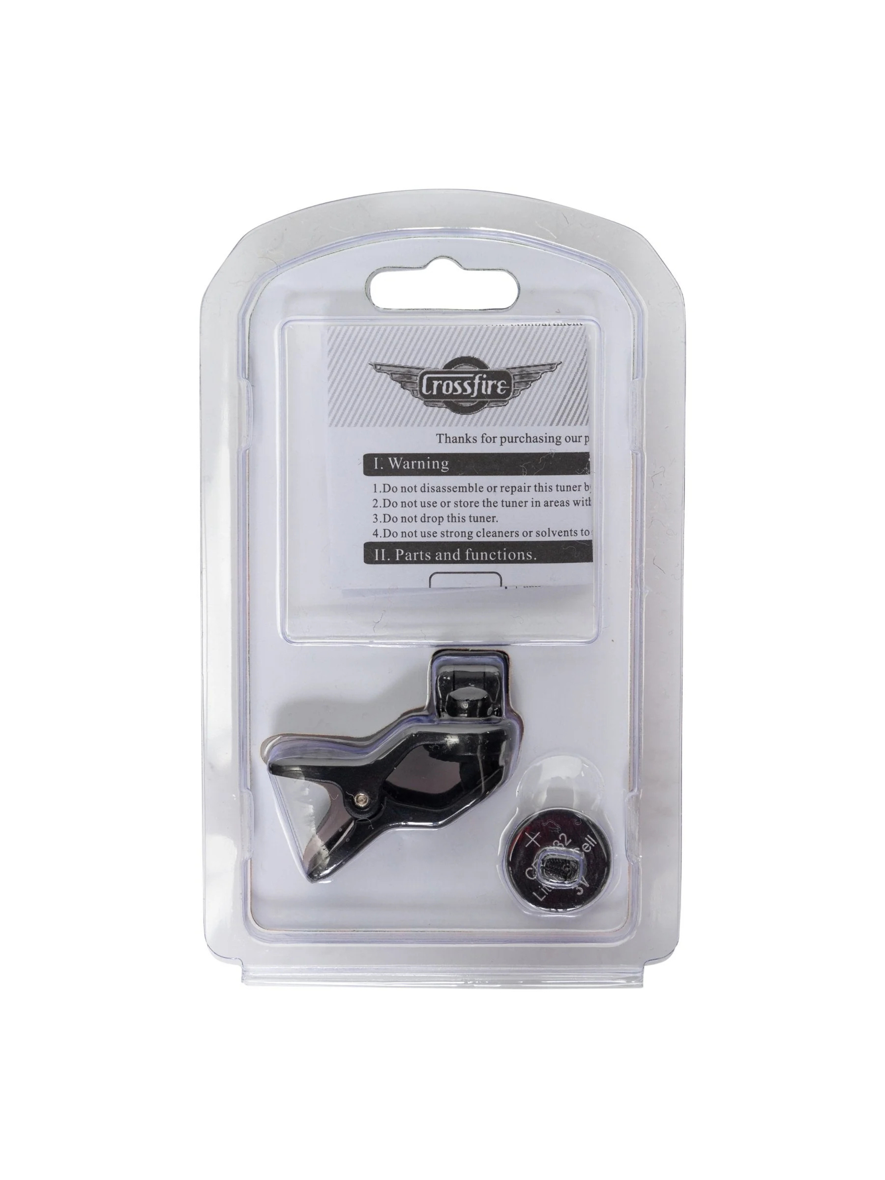 Crossfire Chromatic Clip-On Tuner