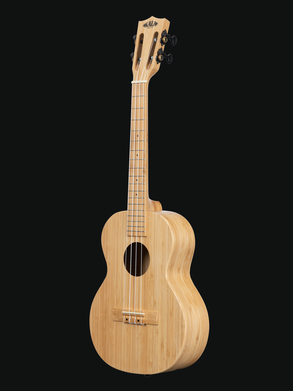 Kala Bamboo Ukulele with Kala Gig Bag - TENOR SIZE