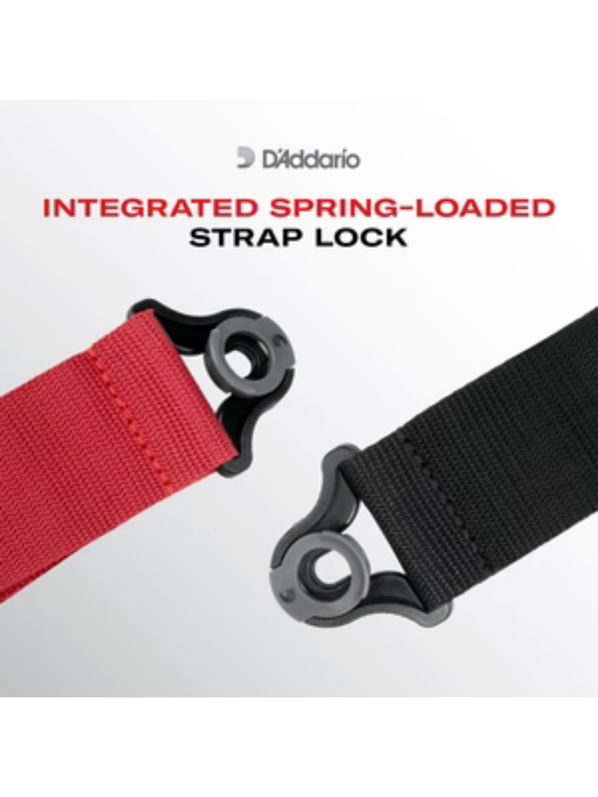 D'Addario Auto Lock Nylon Guitar Strap