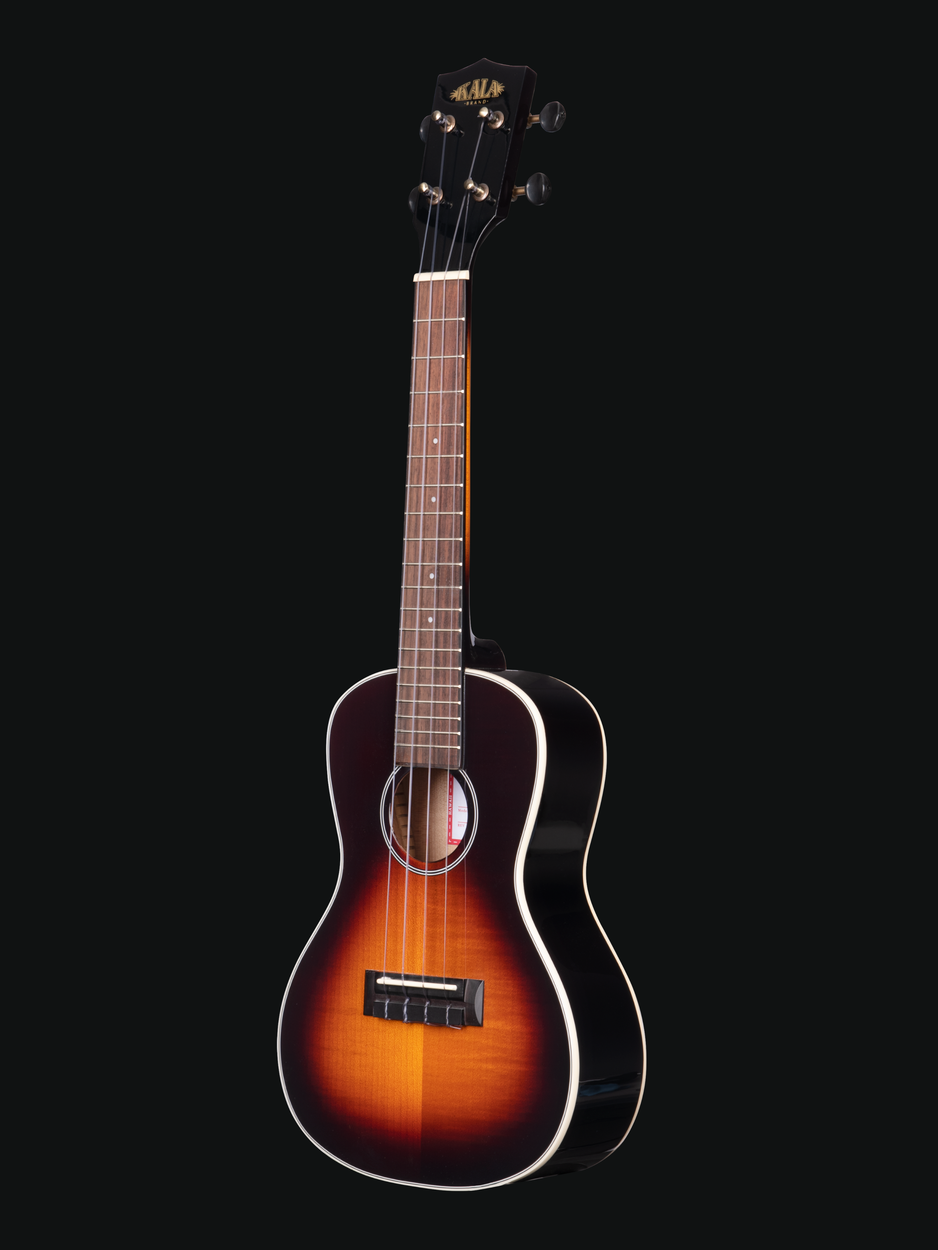 Kala Gloss Flame Maple Ukulele - CONCERT