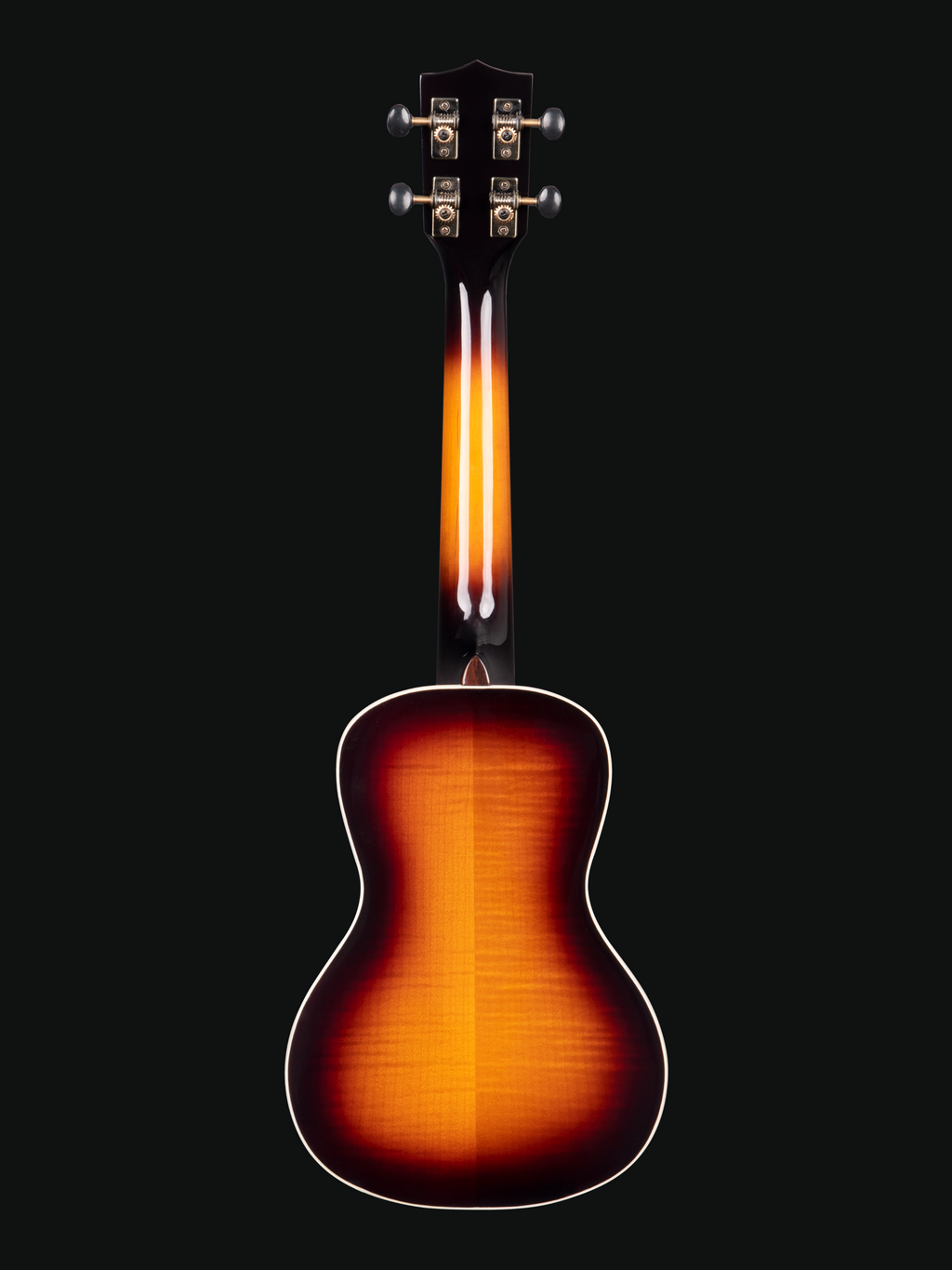Kala Gloss Flame Maple Ukulele - CONCERT SIZE