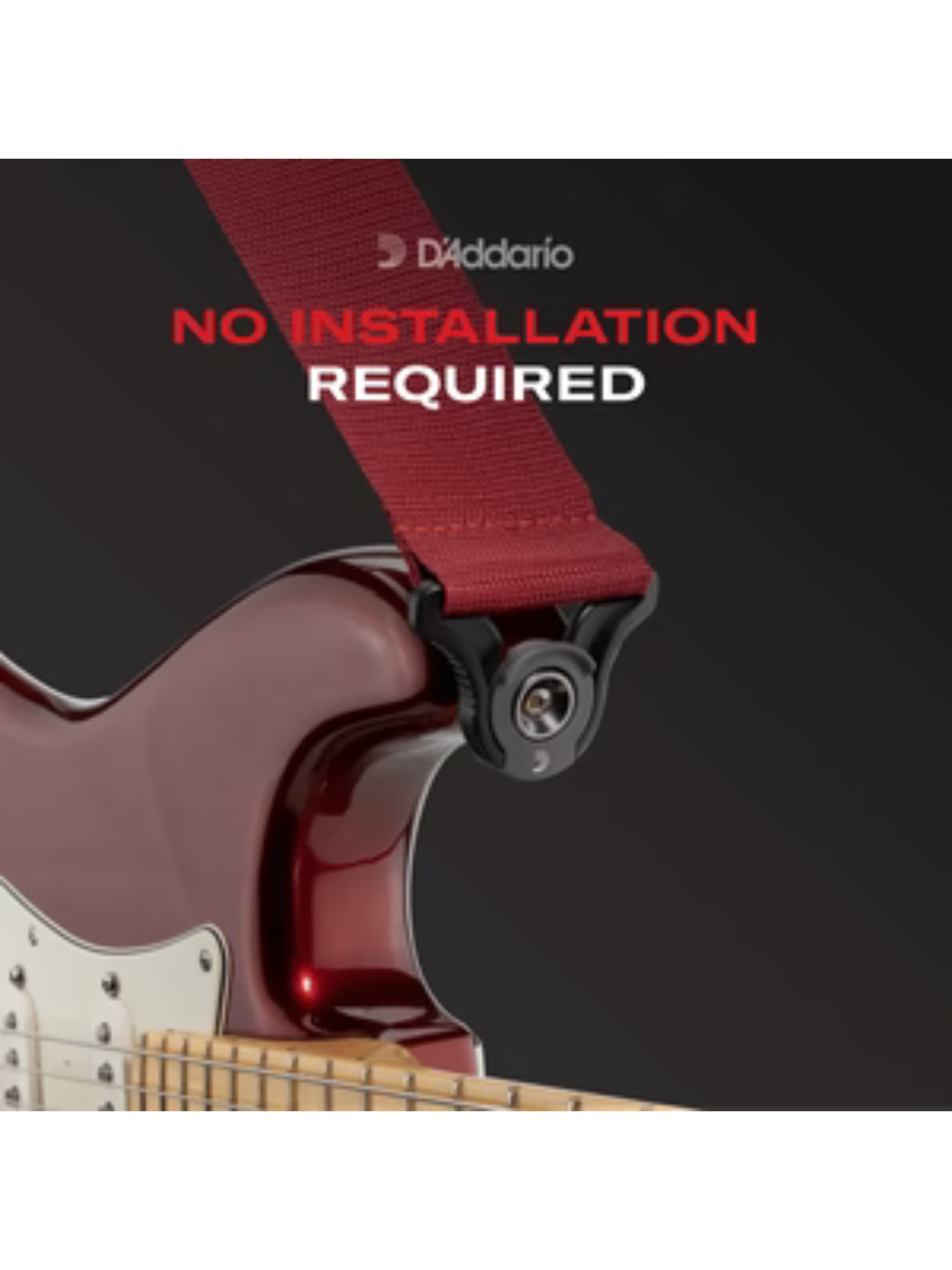 D'Addario Auto Lock Nylon Guitar Strap