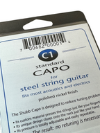Shubb Capo for Steel String Guitar - NICKEL PLATED BRASS