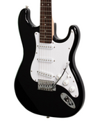 Casino Electric Guitar and Amplifier Pack - BLACK - LEFT HANDED
