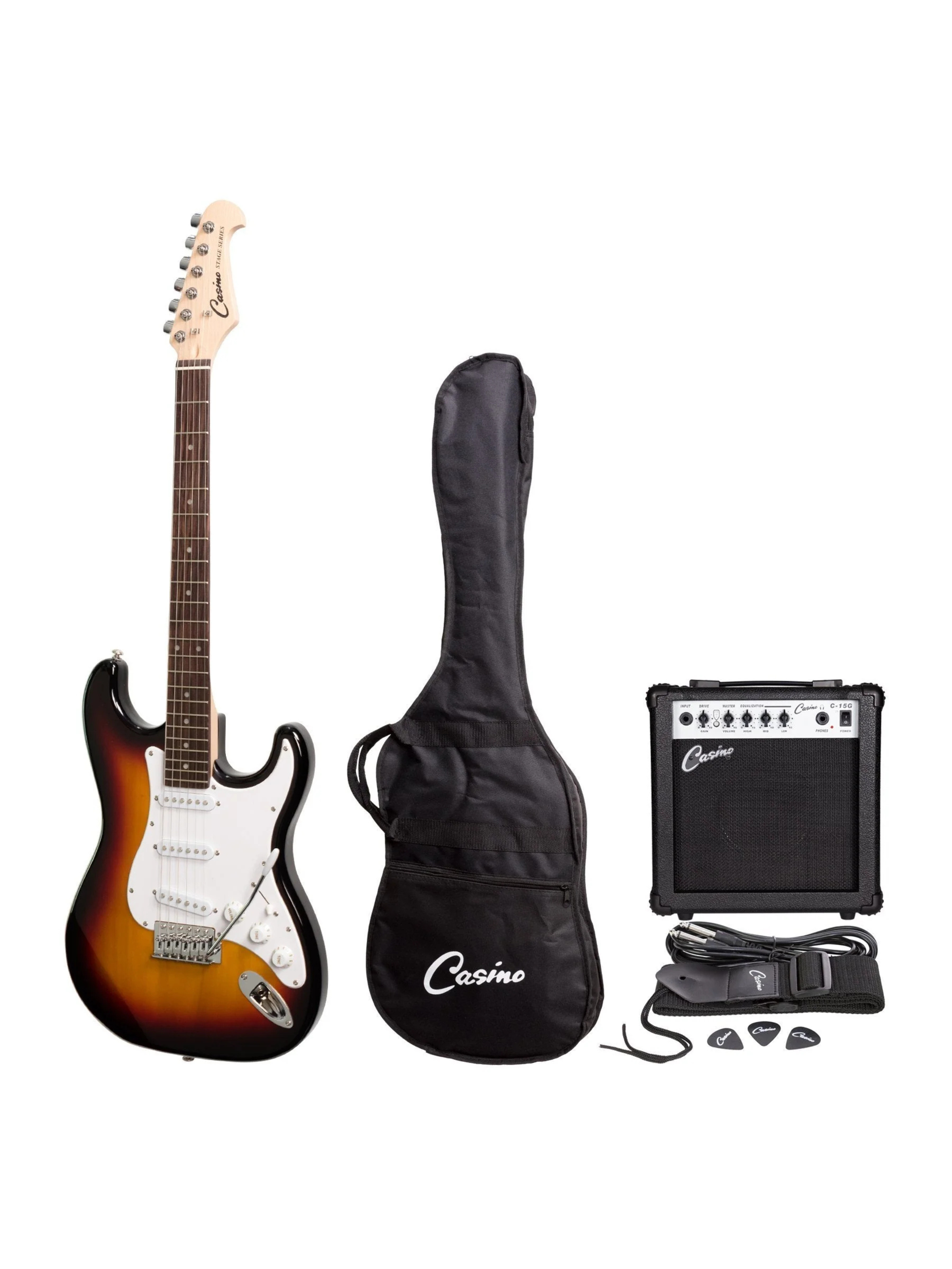 Casino Electric Guitar and Amplifier Pack - SUNBURST