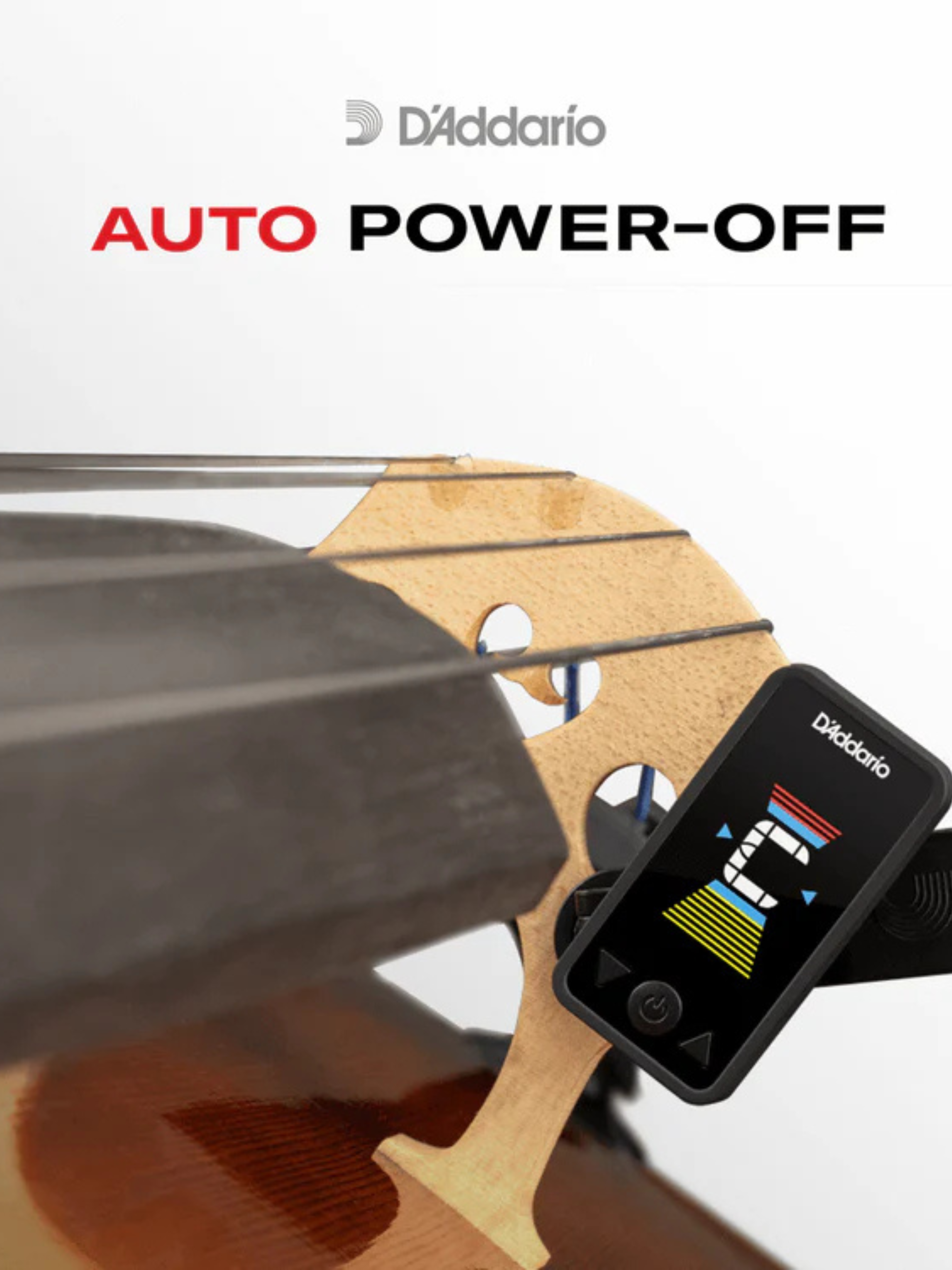 D'Addario Eclipse Tuner - RECHARGEABLE