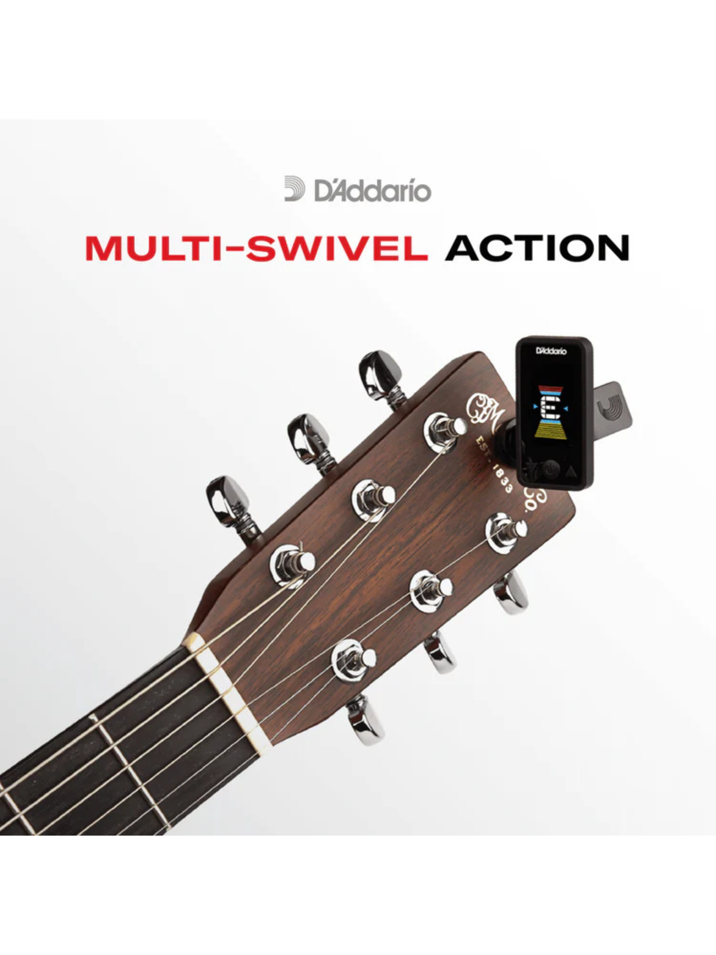 D'Addario Eclipse Tuner - RECHARGEABLE