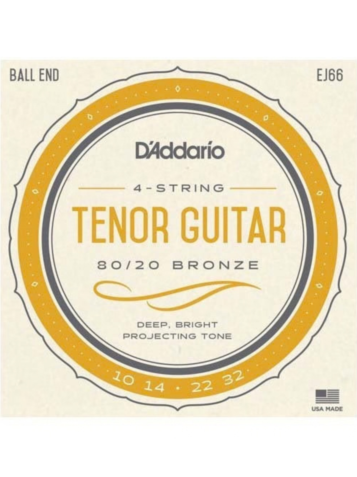 D'Addario 4-String Tenor Guitar Strings
