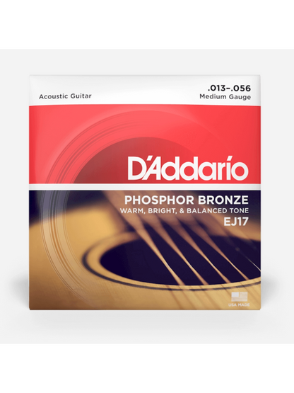 D'Addario Phosphor Bronze Acoustic Guitar Strings