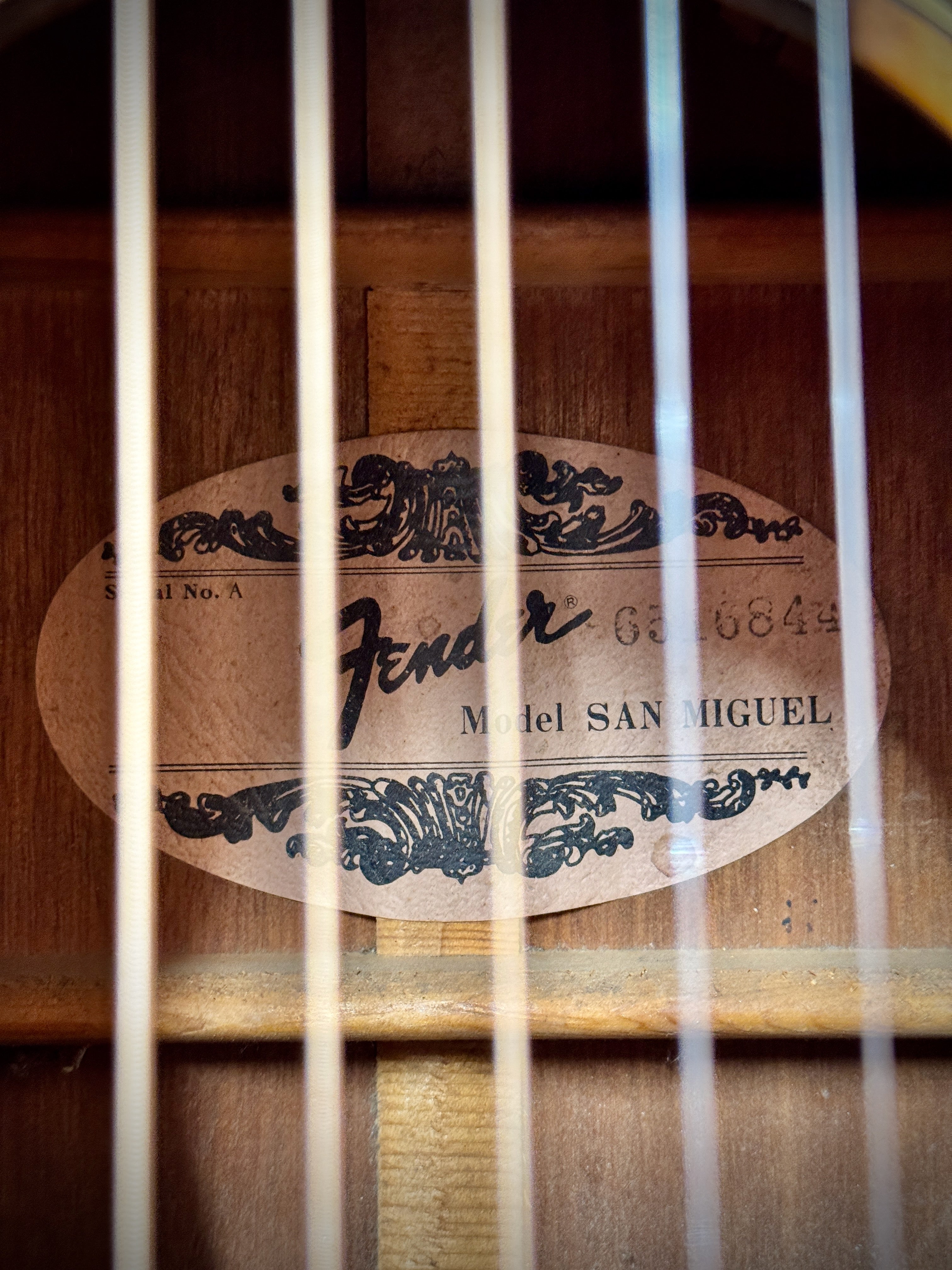 Fender San Miguel Acoustic Guitar (Pre Owned)