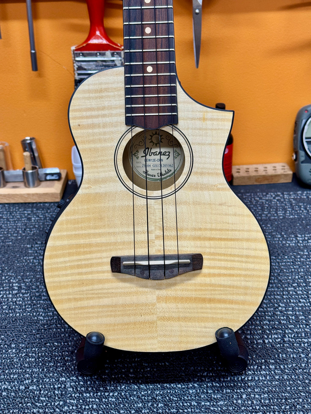 Ibanez Acoustic-Electric Concert Ukulele with Gig Bag - PRE-OWNED