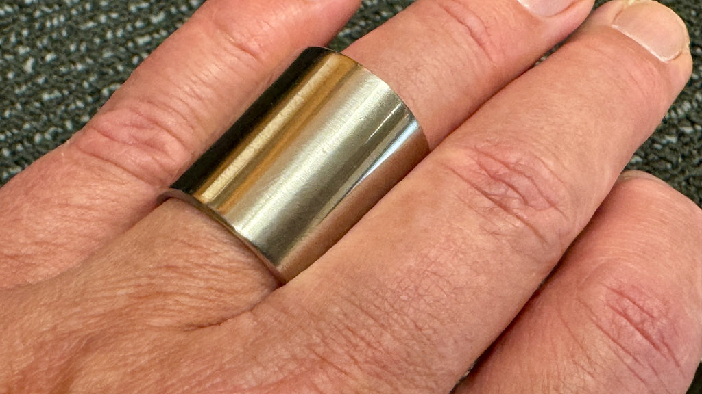 Stainless Steel Stubby Guitar Slide