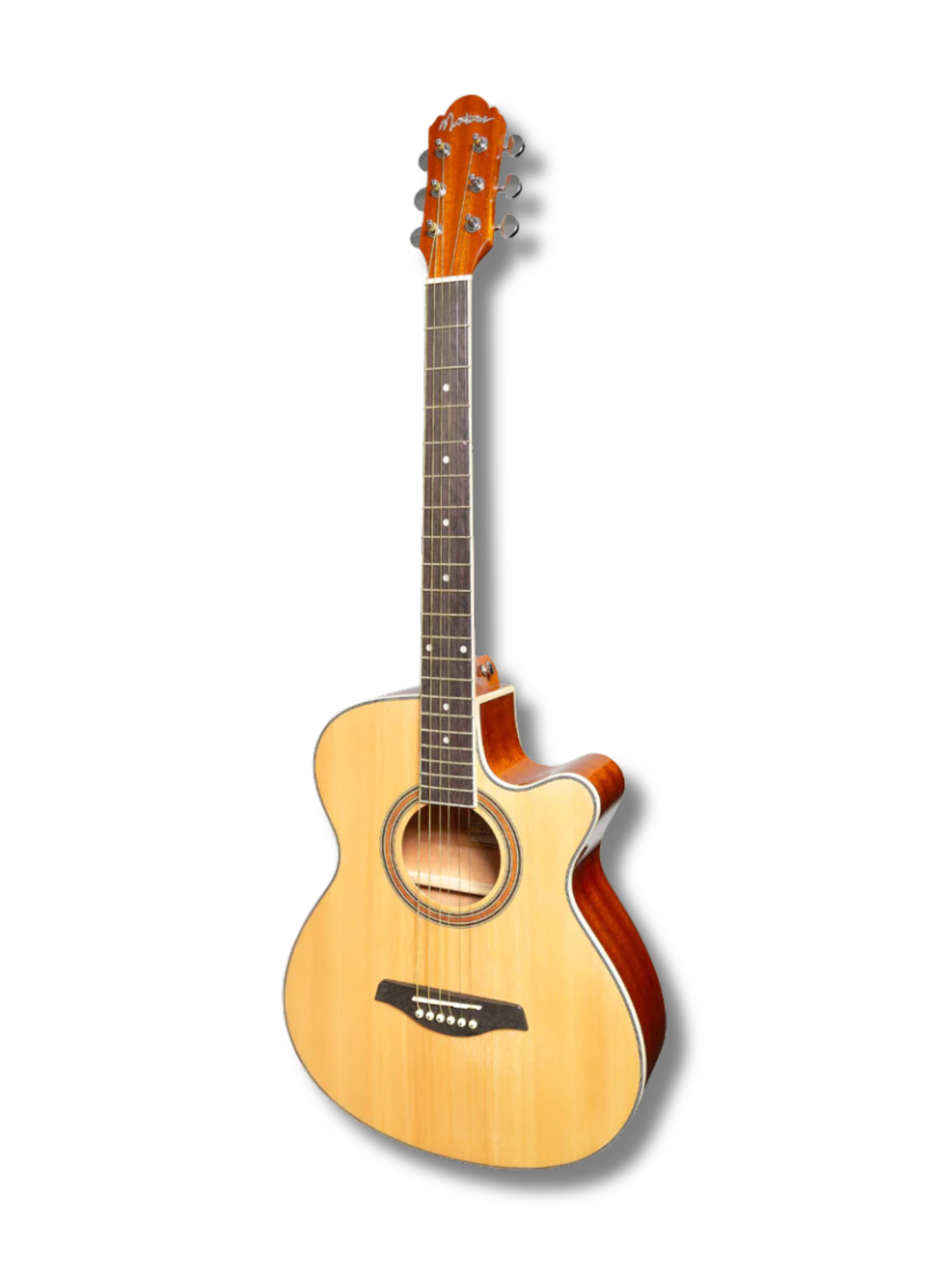 Martinez '41 Series' Acoustic Electric Guitar - Mahogany