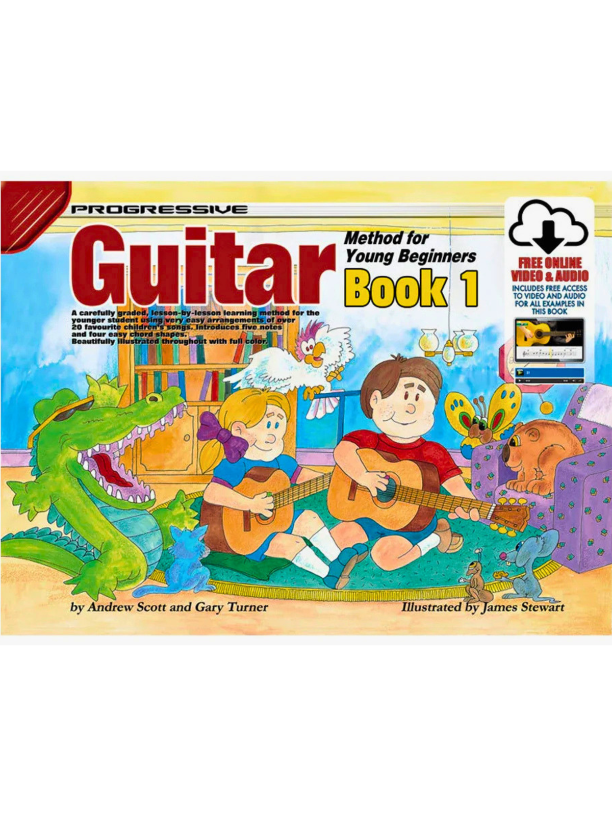 Progressive Guitar Method for Young Beginners Book 1