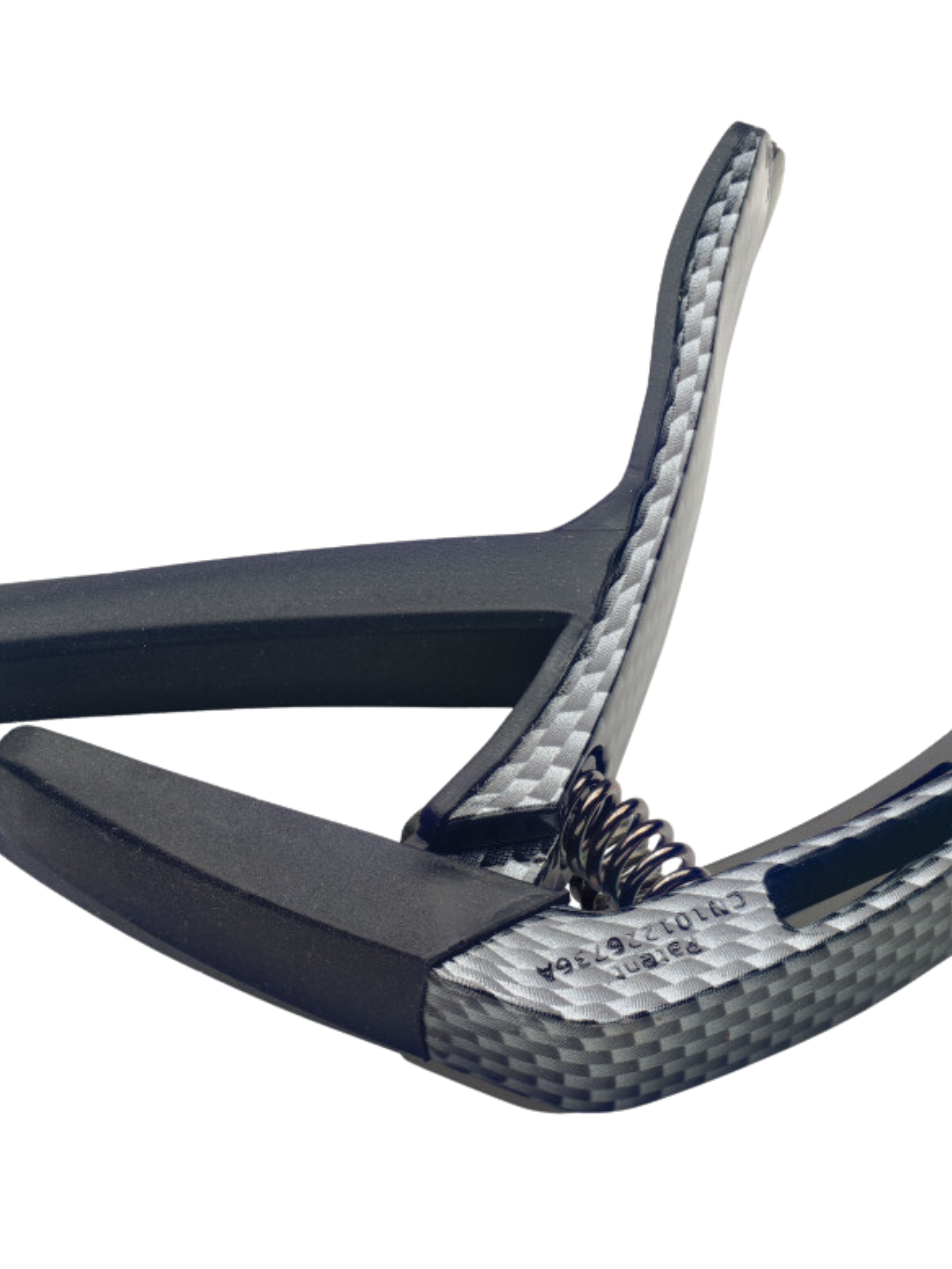 Stagg Capo for Steel String Guitar - Carbon Finish Look