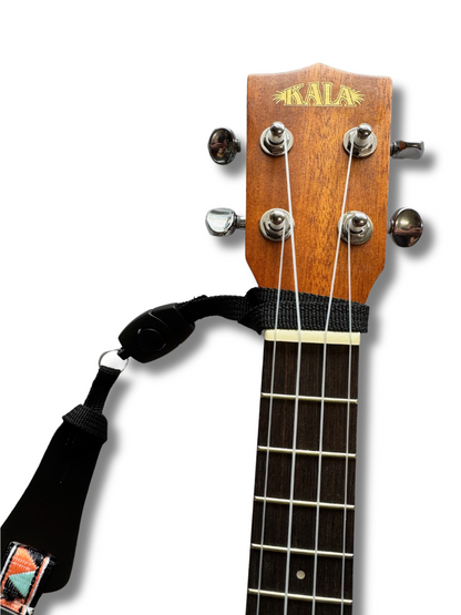 DSL Weaving POLY-TILE-PURPLE Ukulele Strap